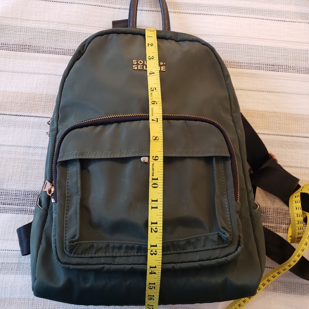 Sol and Selene Nylon Backpack Dark Green - Picture 11 of 15